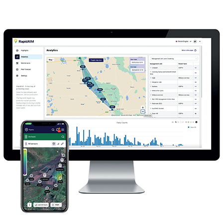 RapidAim data collection on desktop and mobile