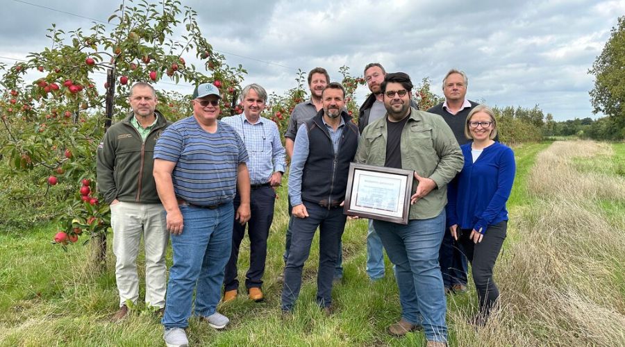 Waitrose’s orchard and vineyards at the Leckford Estate in Hampshire have become the first in the UK to achieve Regenified certification. 