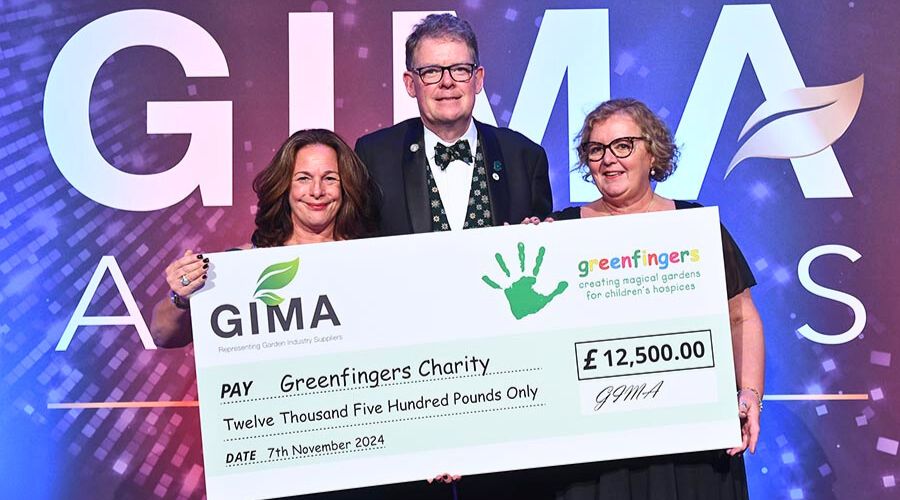 The Garden Industry Manufacturer's Association (GIMA) announced that it has raised over £20,000 for Greenfingers throughout 2024.