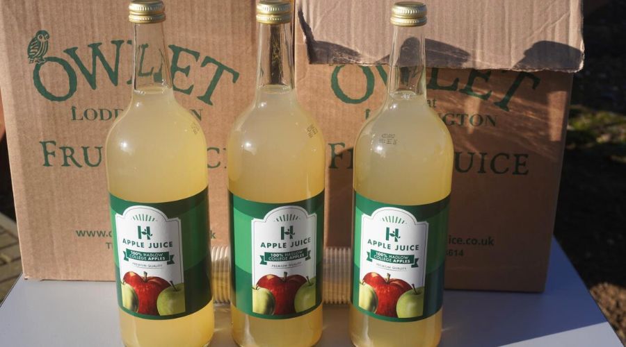 Hadlow College’s orchard has produced its first fruits, which have been transformed into student-crafted apple juice. 