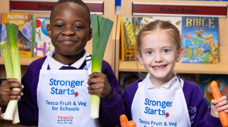 Tesco has announced that its Fruit & Veg for Schools programme is to be expanded for another year to reach more schools across the UK.